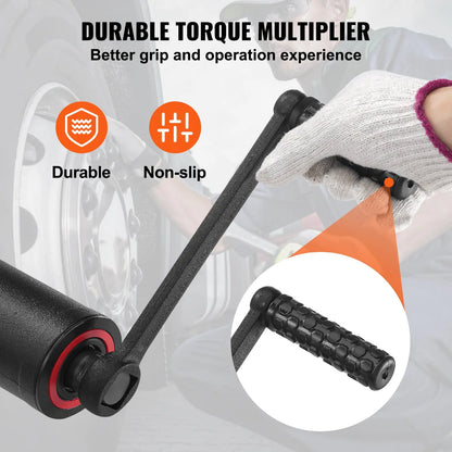 EVOR Torque Multiplier 1-inch Drive Wheel Hub Nut Wrench/Multiplier