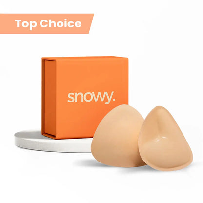 Invisible bra pads - instantly lift and plump, washable and reusable, enhancing overall shape.