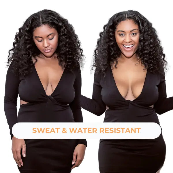 Invisible bra pads - instantly lift and plump, washable and reusable, enhancing overall shape.