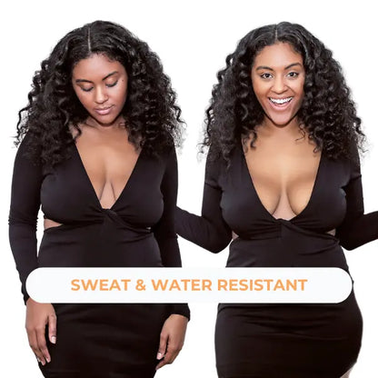 Invisible bra pads - instantly lift and plump, washable and reusable, enhancing overall shape.