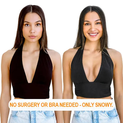 Invisible bra pads - instantly lift and plump, washable and reusable, enhancing overall shape.