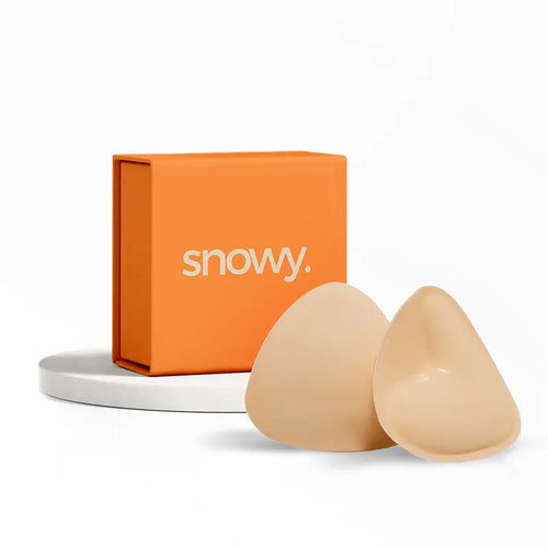 Invisible bra pads - instantly lift and plump, washable and reusable, enhancing overall shape.