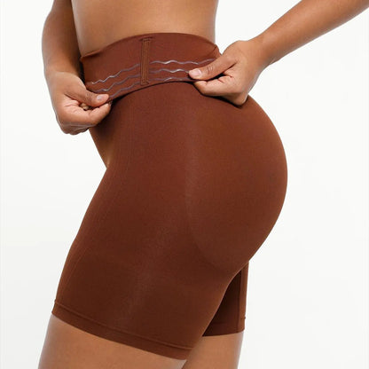 Women's shaping shorts, seamless high-waisted tummy control and hip lifting shaping underwear