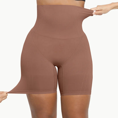 Women's shaping shorts, seamless high-waisted tummy control and hip lifting shaping underwear