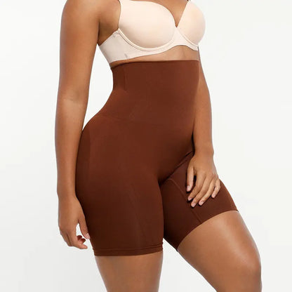 Women's shaping shorts, seamless high-waisted tummy control and hip lifting shaping underwear