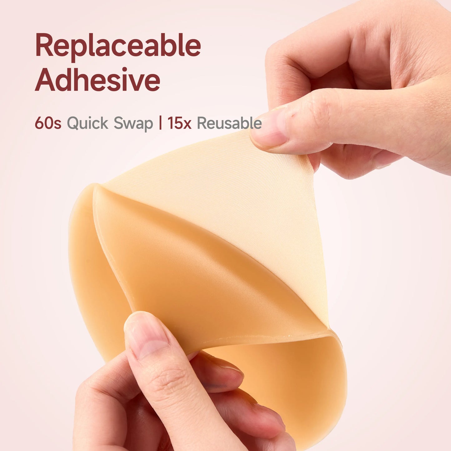Invisible breast pads – the #1 ranked push-up invisible breast pads, waterproof and sweatproof.